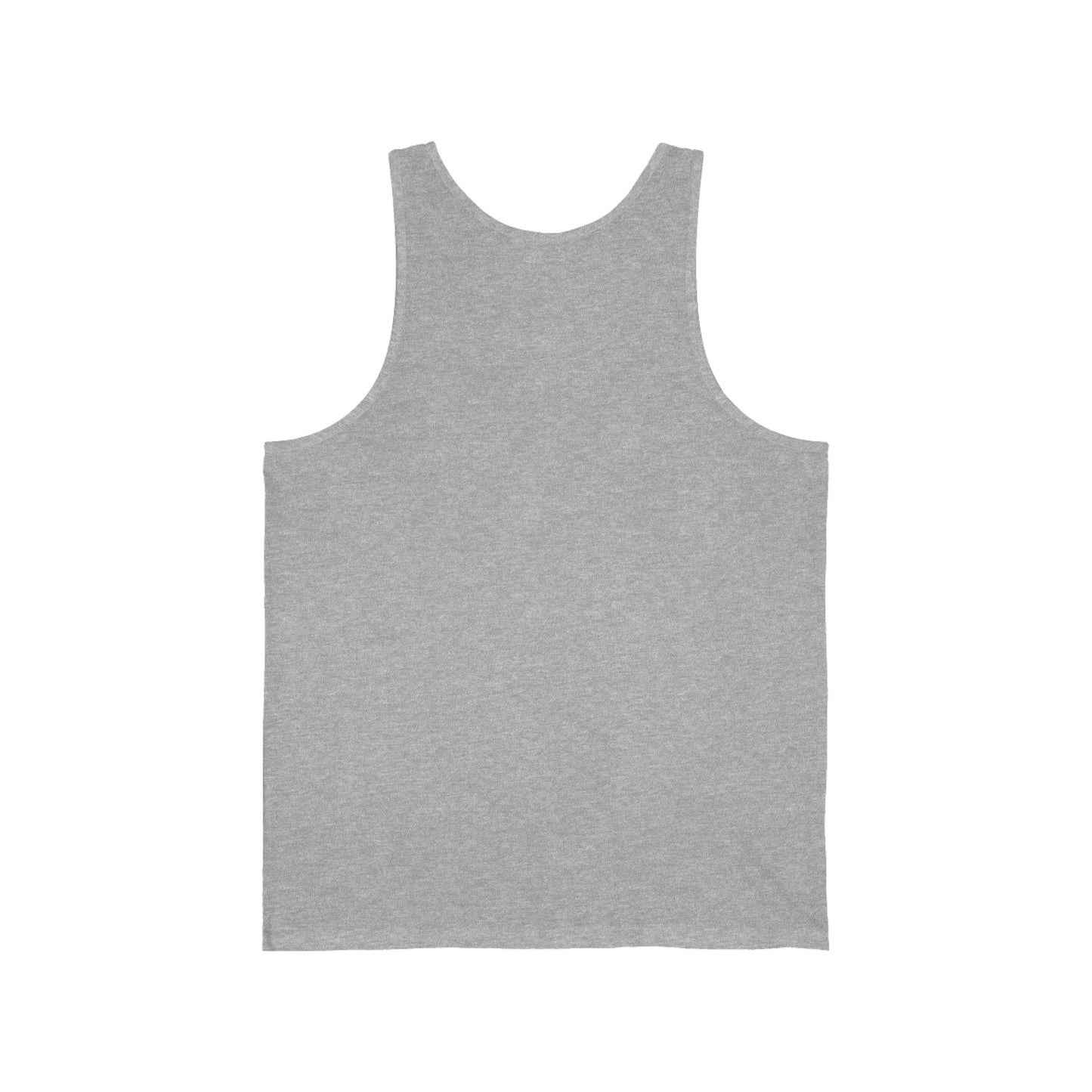 Grinning through life's challenges Unisex Jersey Tank