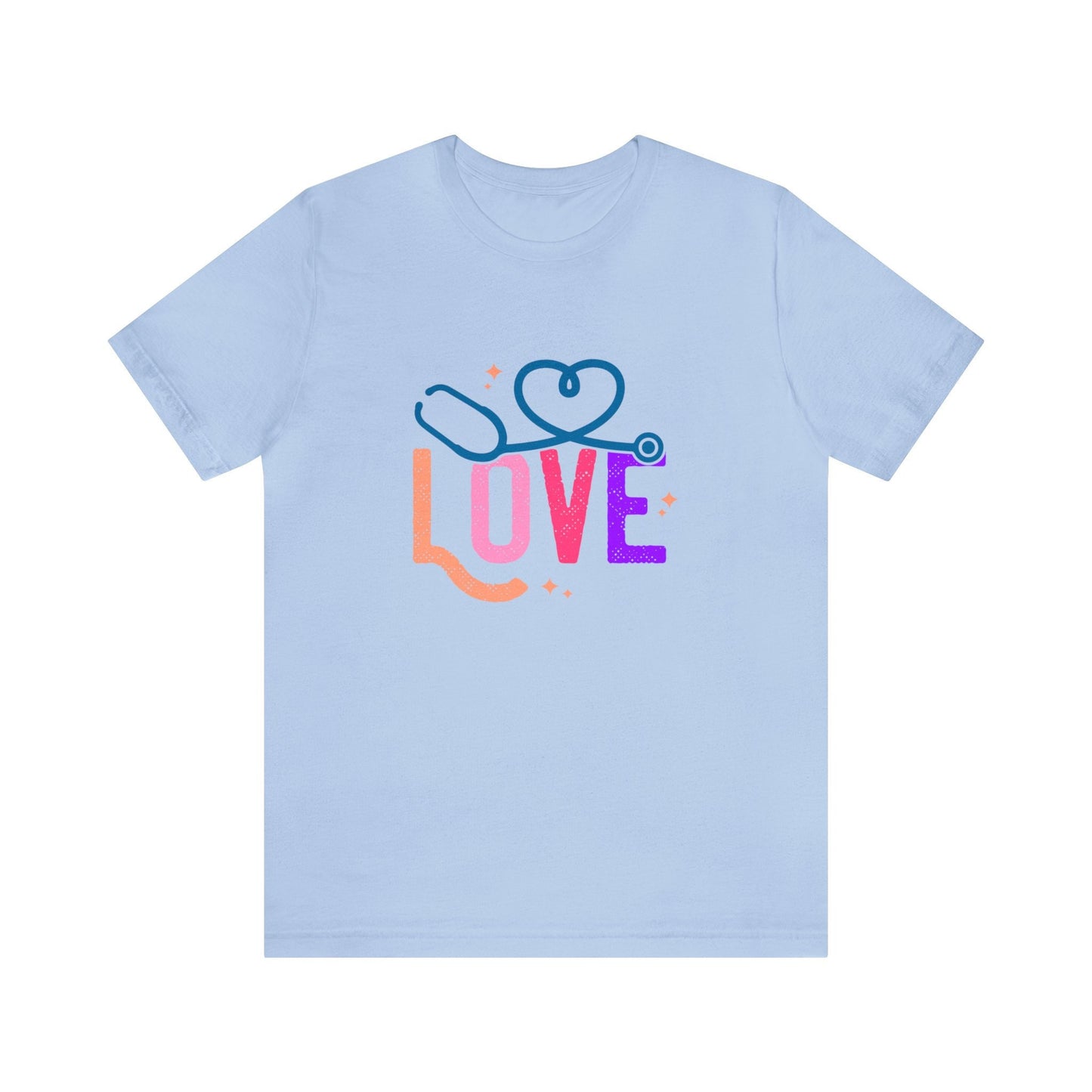 Love Stethoscope Heart Nurse Shirt, Nursing Graduation Gift Shirt, Gift for Student Nurse, Western Valentines Day Love Nurse Nursing Student