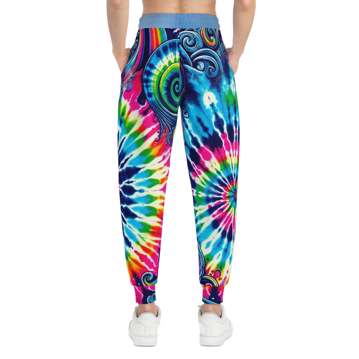 Unisex Athletic Joggers, tie dye joggers