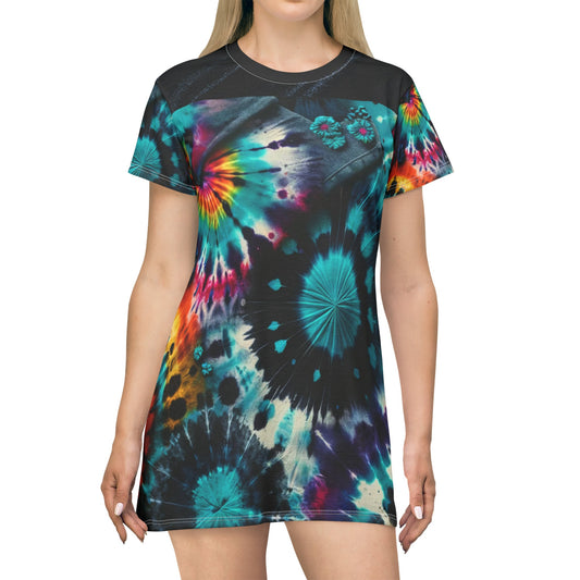 Tie Dye T-Shirt Dress