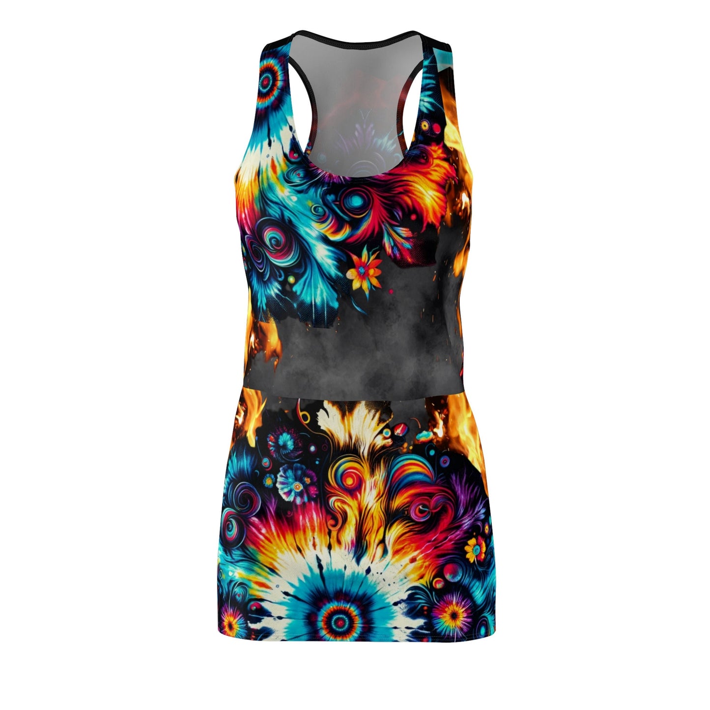 Women's tie dye Racerback Dress