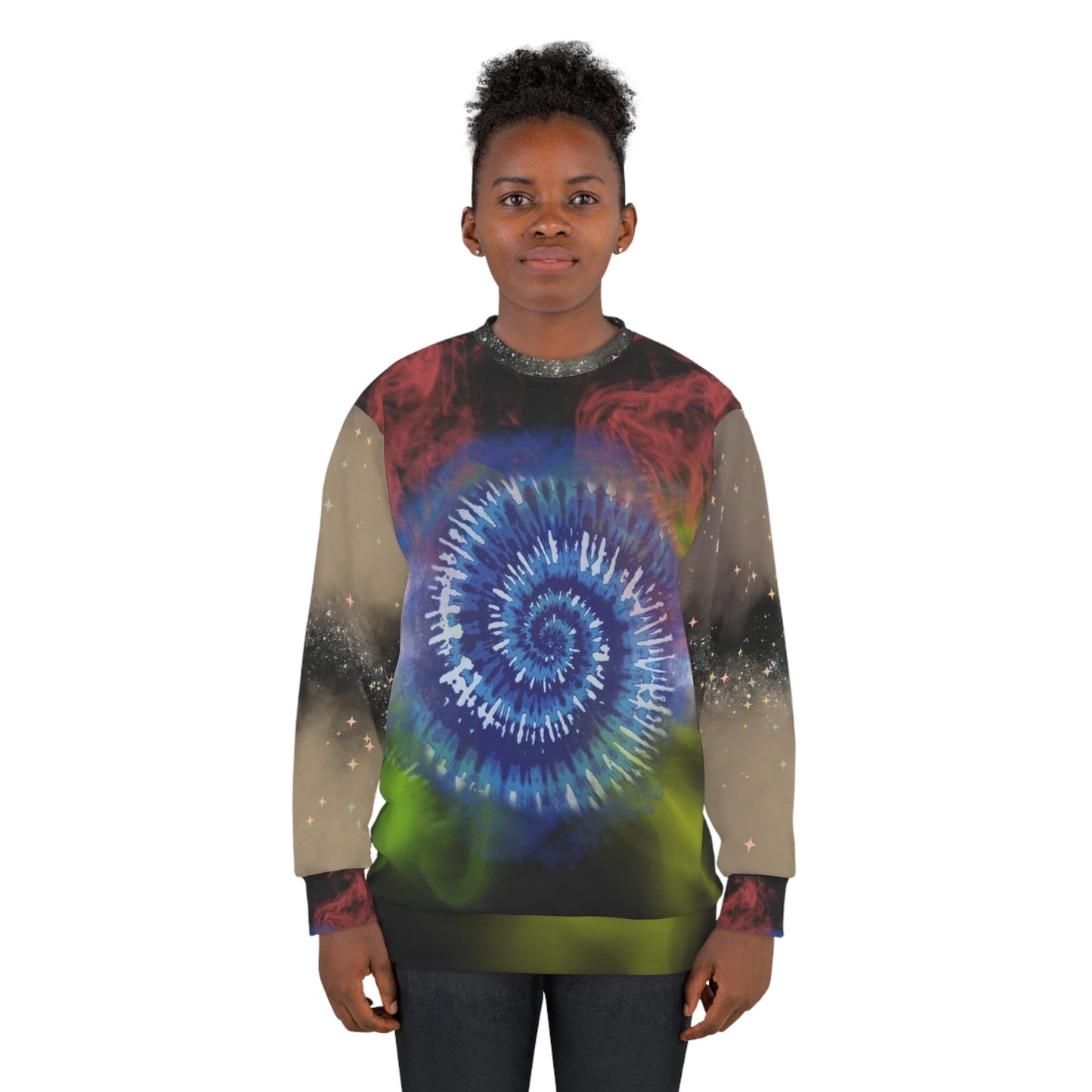 Unisex tie dye sweatshirt