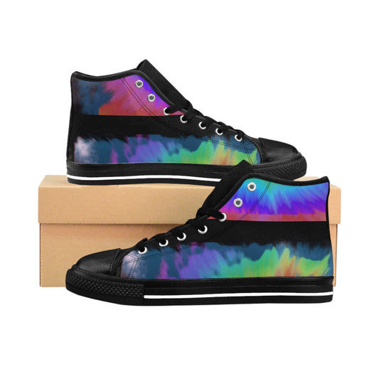 Women's Classic Sneakers, tie dye sneakers