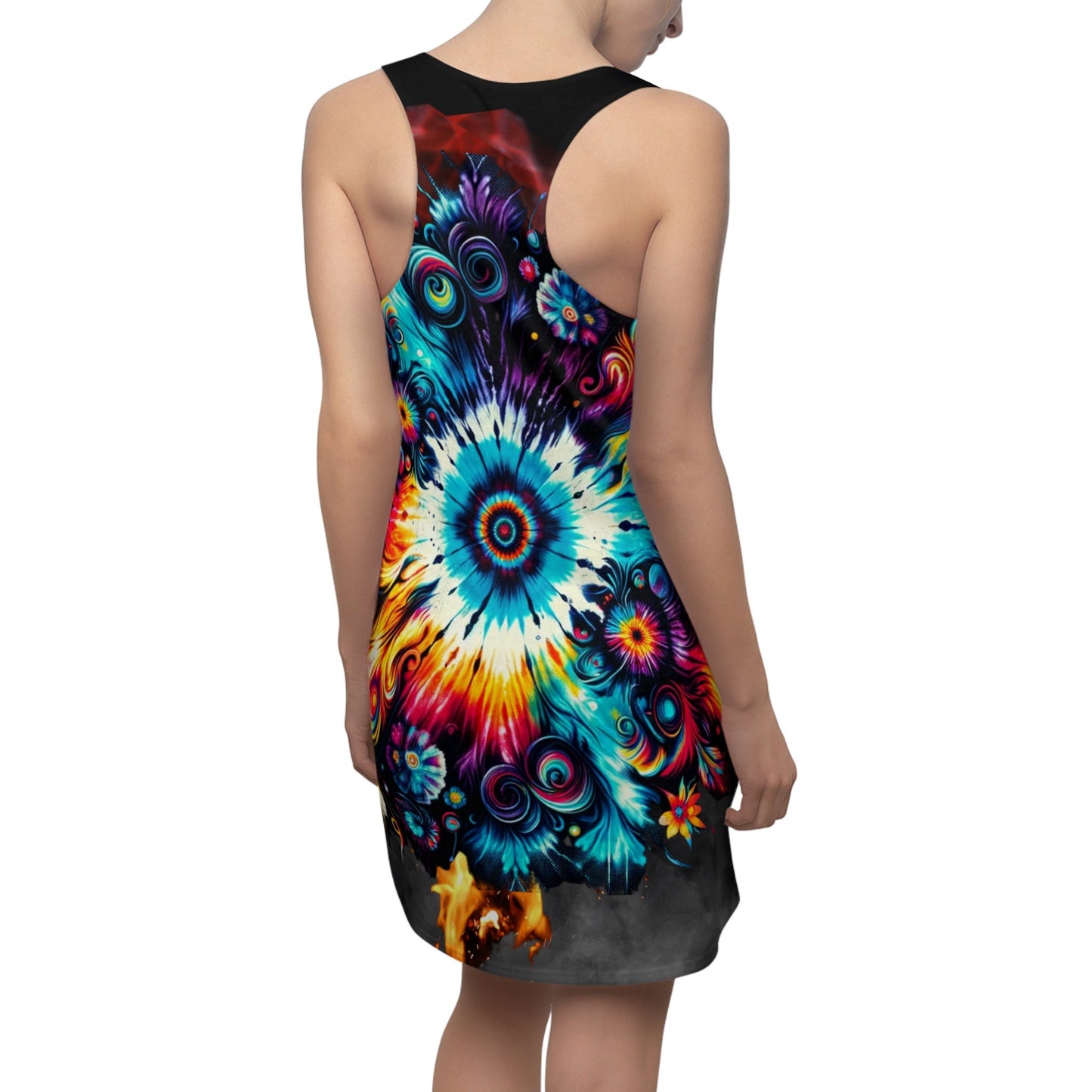 Women's tie dye Racerback Dress