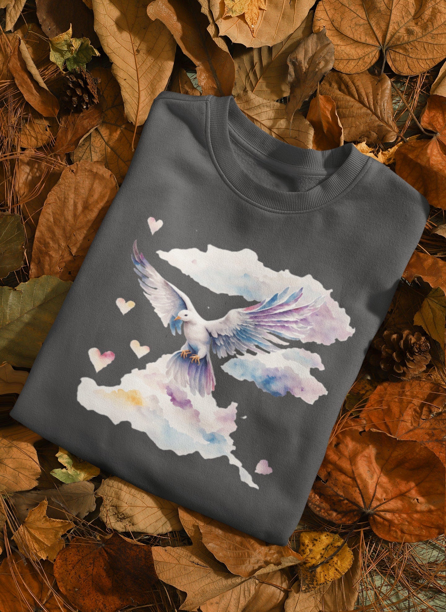 Bird in the cloud Crewneck Sweatshirt